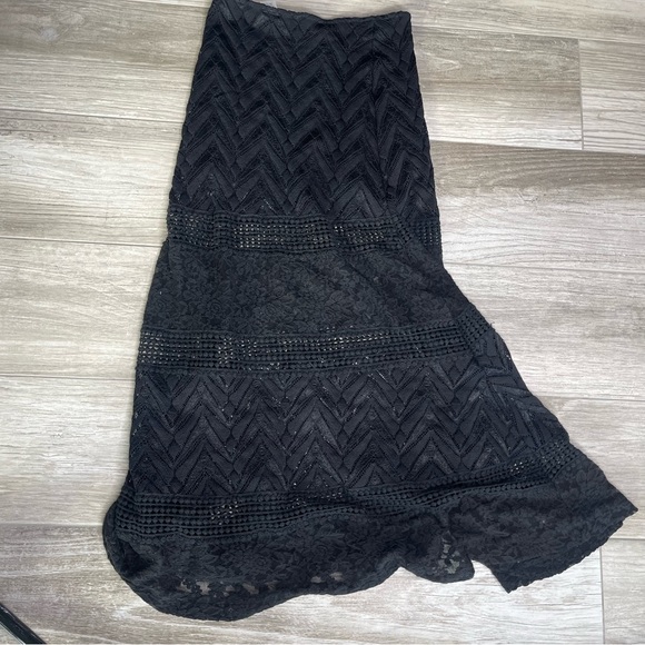JENS PIRATE BOOTY BOHO Black Skirt - Picture 9 of 13
